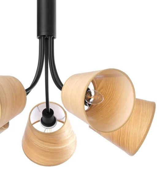 ONLI - Csillár zsinóron ASIA 5xE14/6W/230V