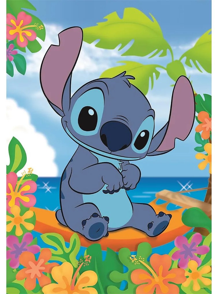 Disney Lilo és Stitch, A csillagkutya Tropical Time 104 db-os puzzle Clementoni