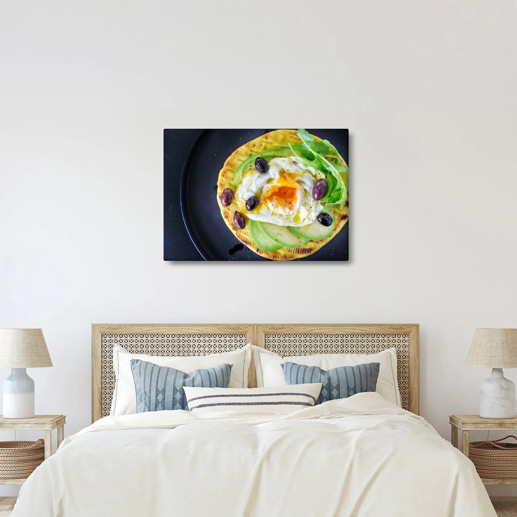 Egészséges palacsinta képe (70x50 cm)