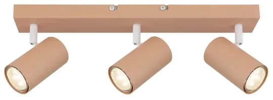 Globo 57911-3P - spotlámpa ROBBY 3xGU10/25W/230V narancs