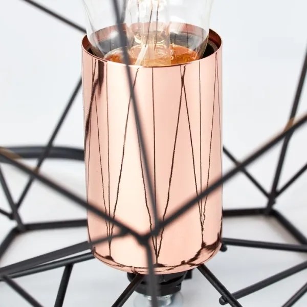 Brilliant - Asztali lámpa SYNERGY 1xE27/60W/230V fekete/réz