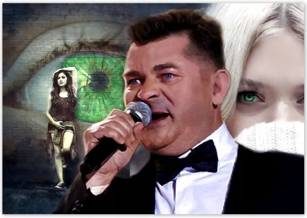 Poszterek 100x70 Zöld szemek Zenek Előadás