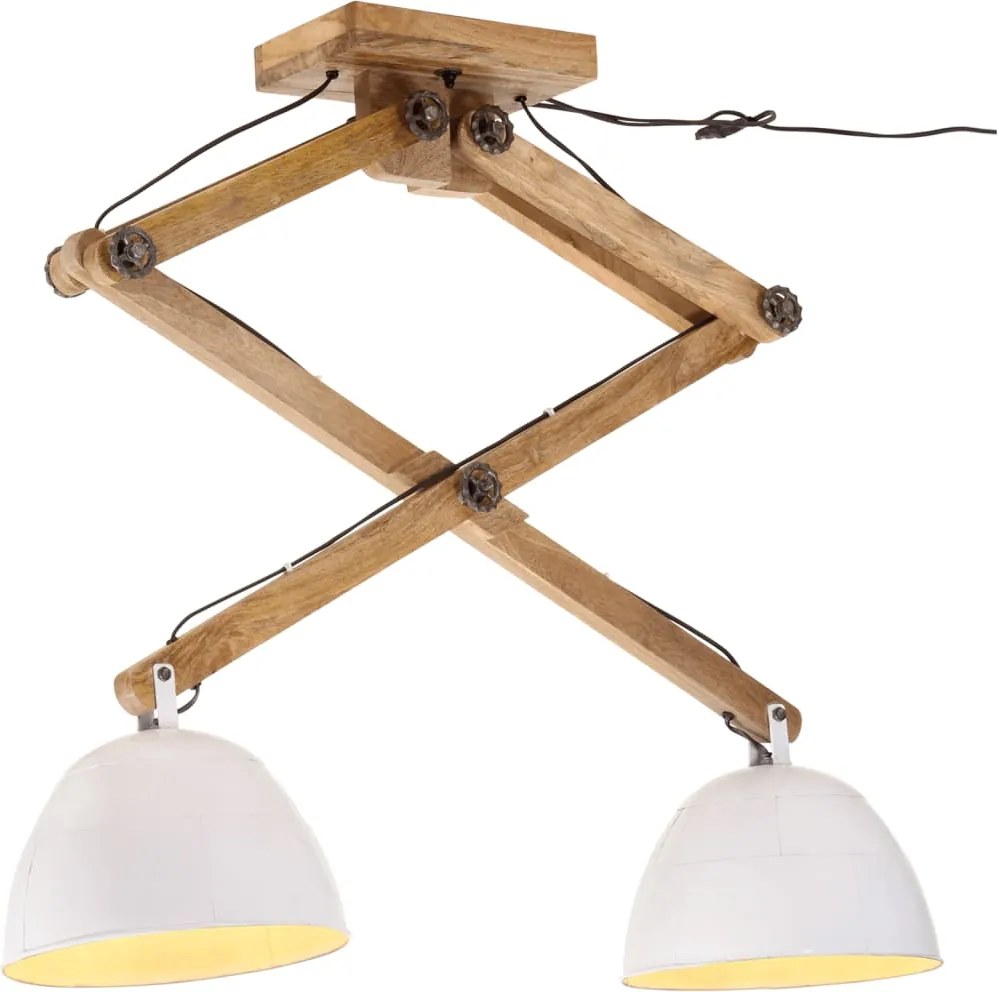 vidaXL fehér mennyezeti lámpa 25 W 29x18x85 cm E27