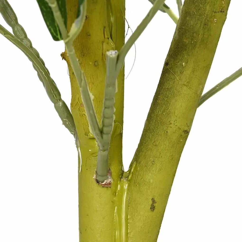 zöld mesterséges olajfa 450 levél 120 cm