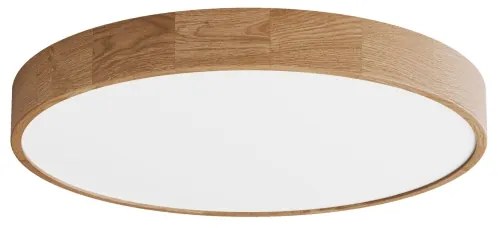 Mennyezeti lámpa érzékelővel CLEO, 6xE27/24W/230V, átmérő 80 cm, tölgy