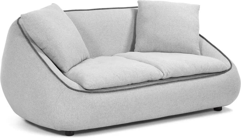 Safira világosszürke kanapé, 160 cm - La Forma