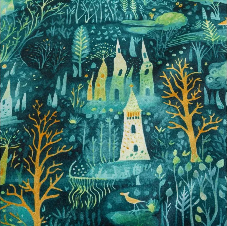 Mikroszálas ágyneműhuzat NEON FOREST, színes Ágyneműhuzat mérete: 2 db 70 x 90 cm | 200 x 220 cm