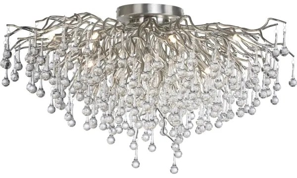 Paul Neuhaus 8092-55 - Felületre szerelhető ICICLE csillár 14xG9/40W/230V, átmérő 100 cm, króm