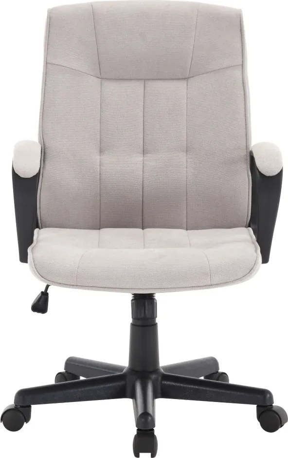 Irodai szék, világosszürke/fekete, LANDIS