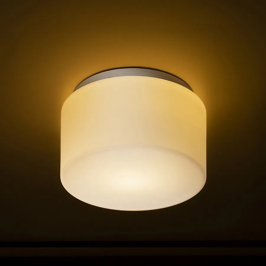 RENDL ARANA R 27 stropní opálové sklo/chrom 230V LED E27 15W IP44