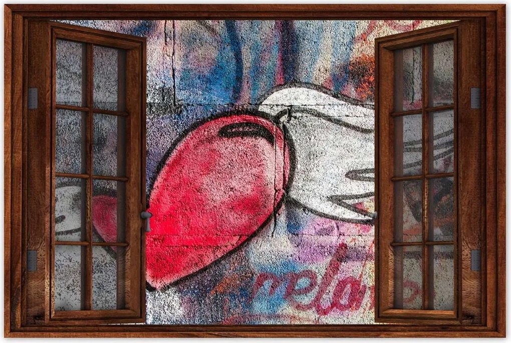 Poszterek 90x60 Graffiti falfestmények