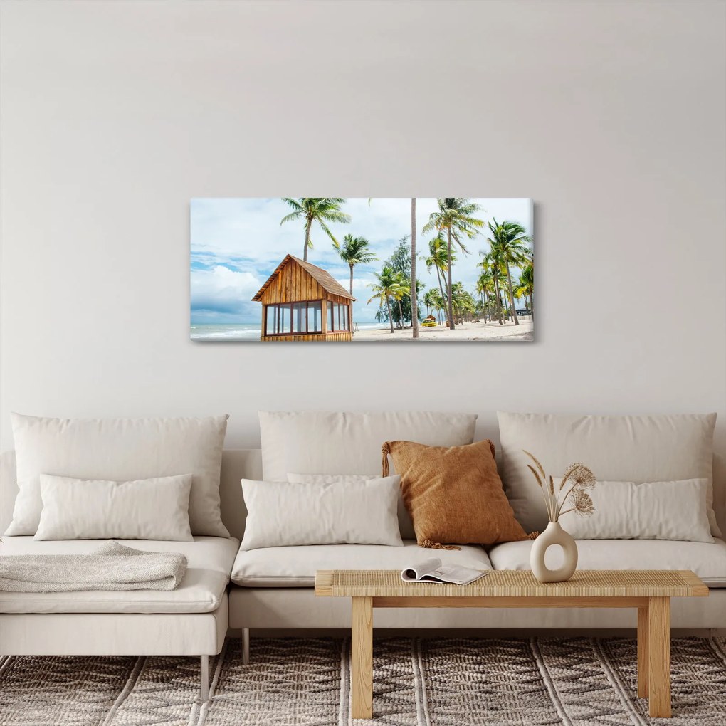 Kép - Tengerpart (120x50 cm)