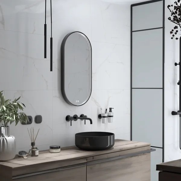 NIMCO ZPC 32002LVX-90-LED Háttérvilágítással ellátott fürdőszobai tükör 3000-6500K 80x40 cm IP44