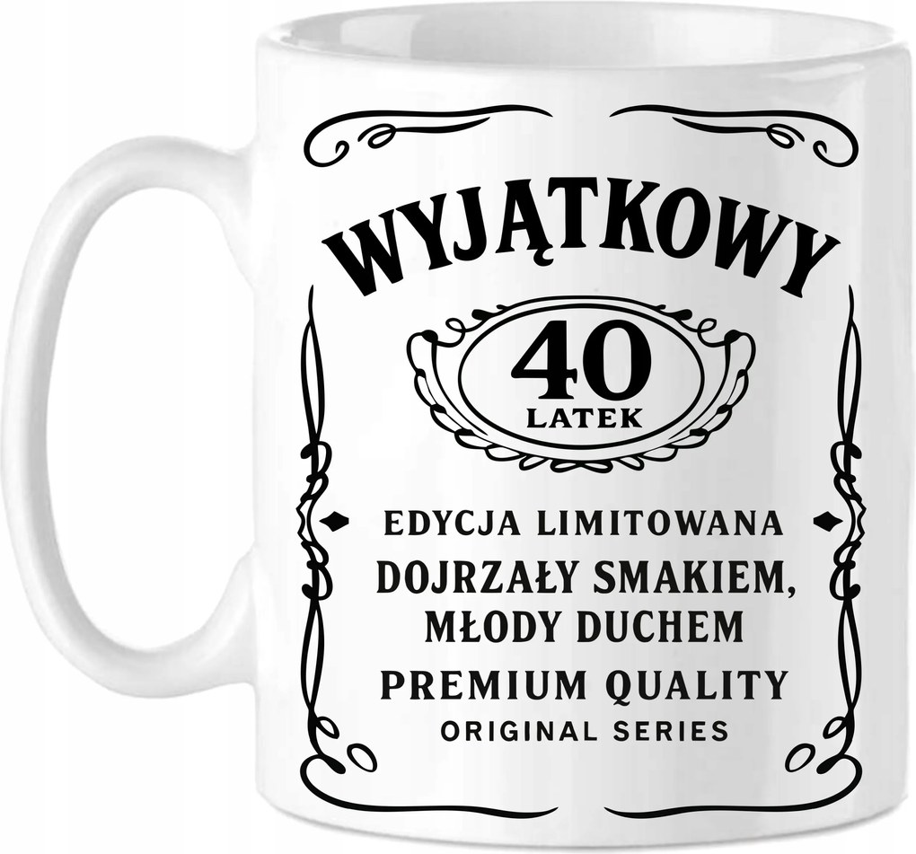 Bögre 40. Születésnapra 40 éveseknek Negyveneseknek Ajándék