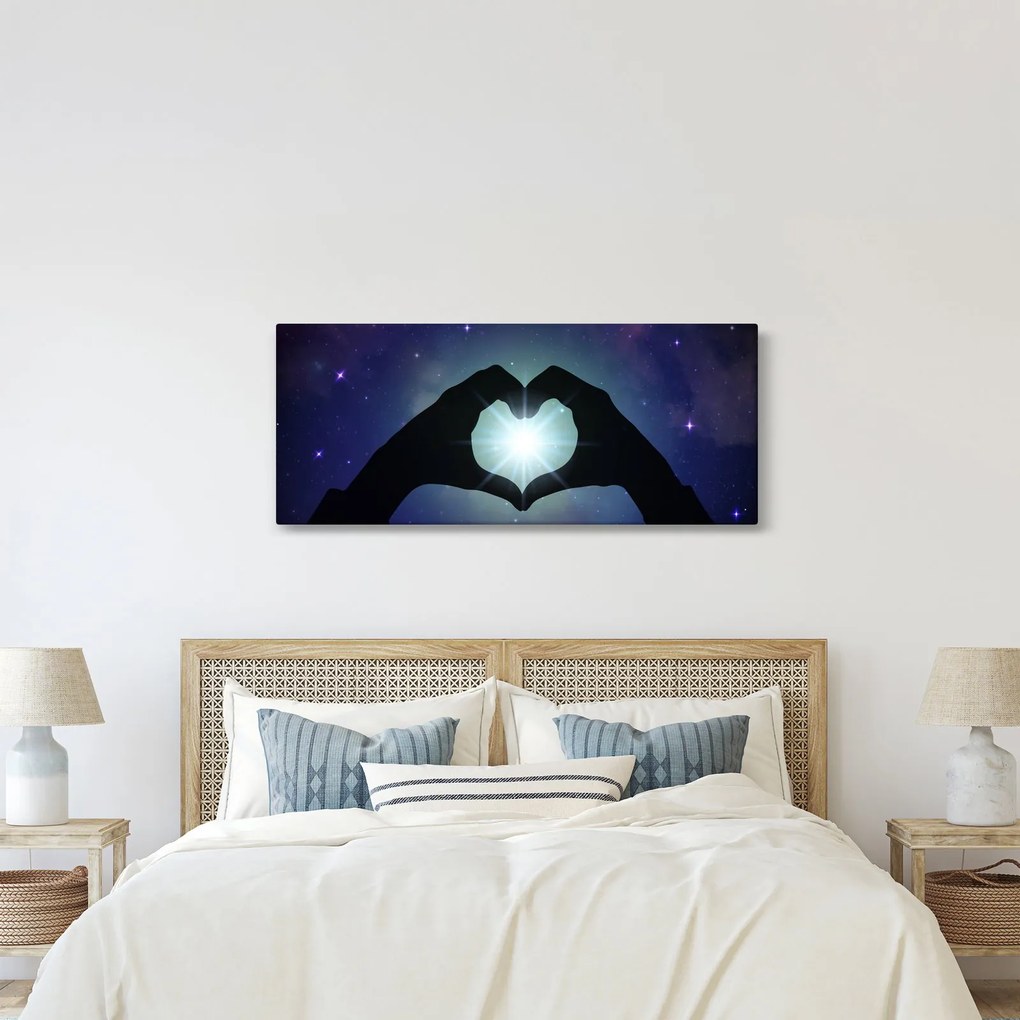 Kép - Szimbolikus szerelem (120x50 cm)