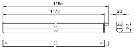 Philips - LED Pultmegvilágító PROJECTLINE LED/13W/230V 3000/4000/6500K