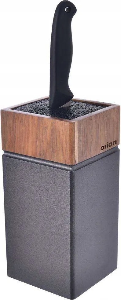 Késtartó állvány Orion 22,5 cm szürke fa