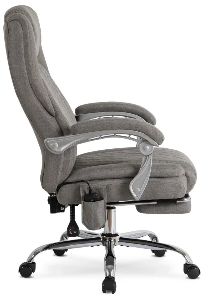 GIORGIO forgó masszázsfotel, szürke