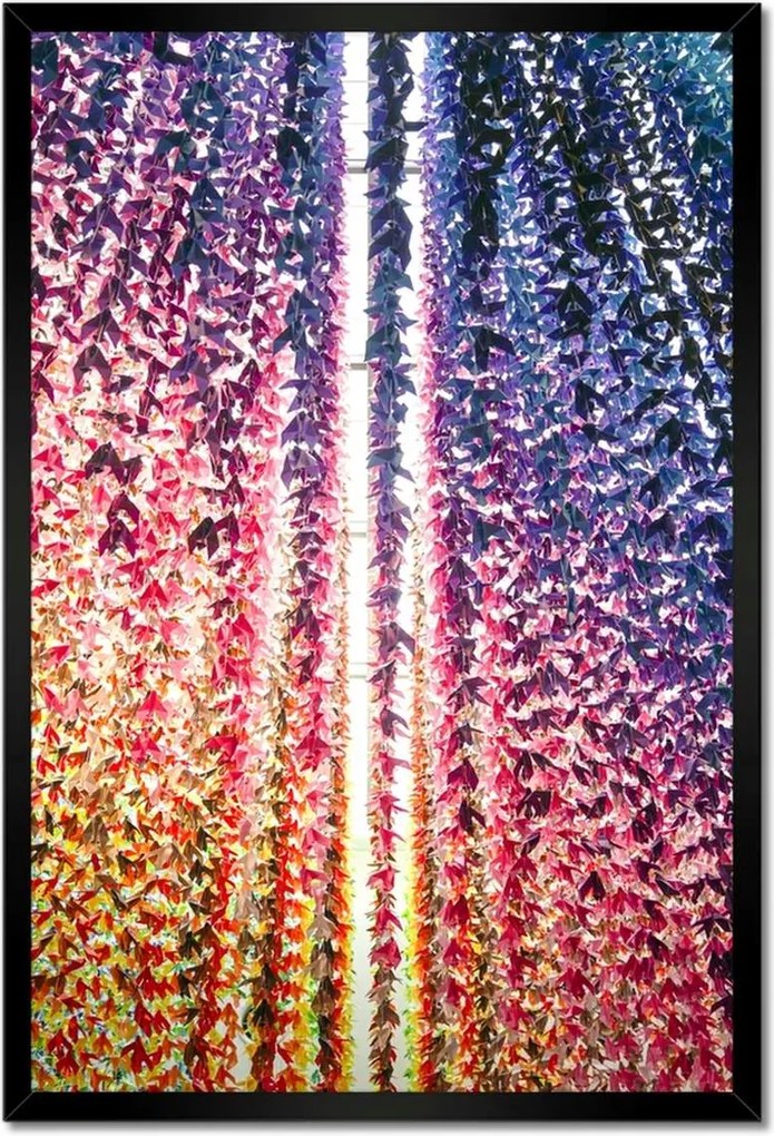 Poszterek keretben 40x60 Többszínű origami