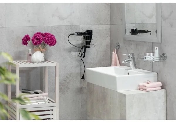 WENKO 20900100 - Vákuumos kampó VACUUM-LOC, kerek, acél, 6 x 6,7 cm, fényes króm