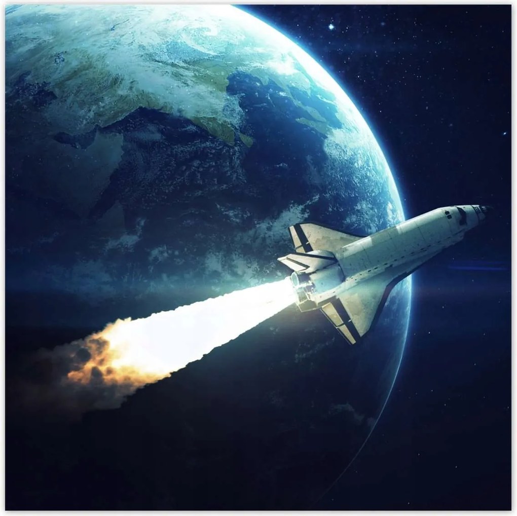 Poszterek 70x70 Űrhajó Föld