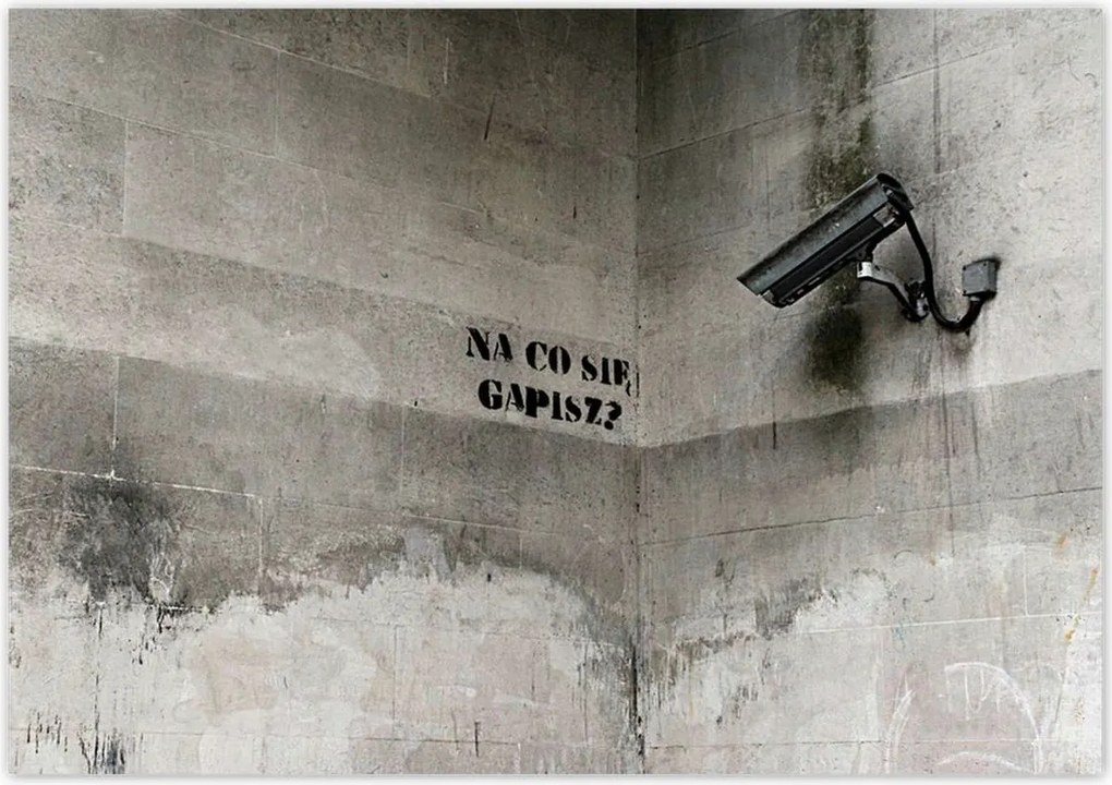 Poszterek 100x70 Banksy Mit bámulsz?