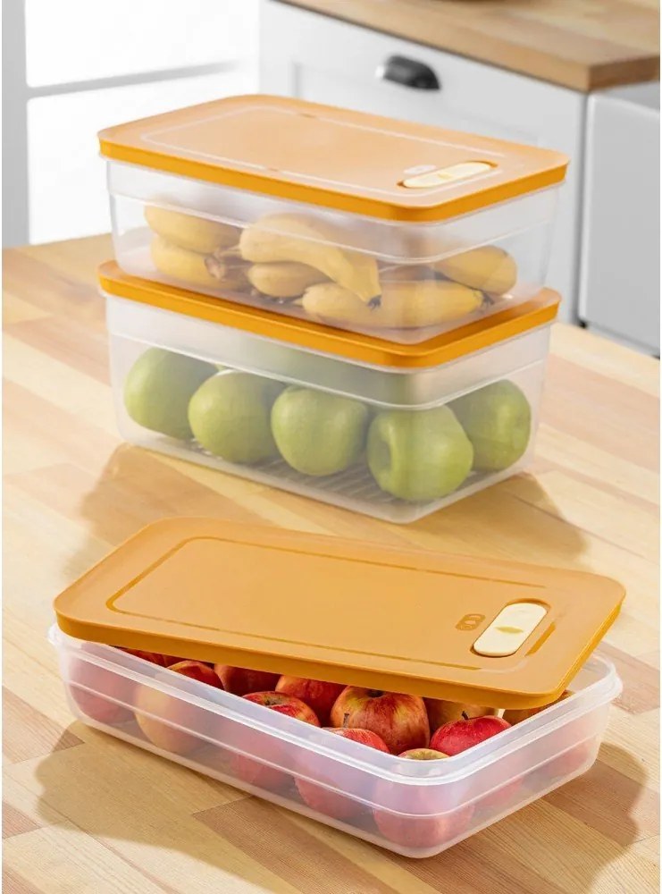 Élelmiszertartó doboz szett 3 db-os – Hermia