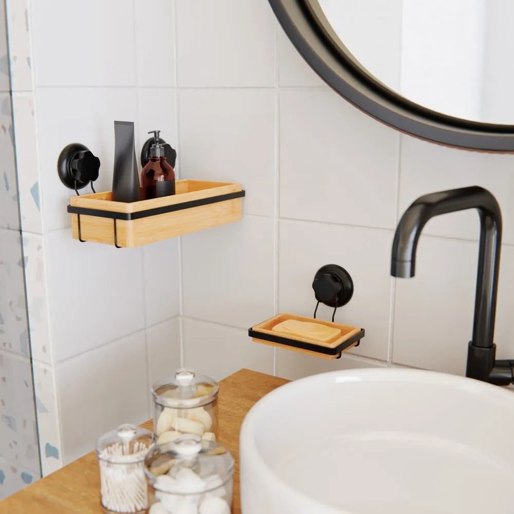 Bestlock SPA öntapadós bambusz szappantartó - Compactor