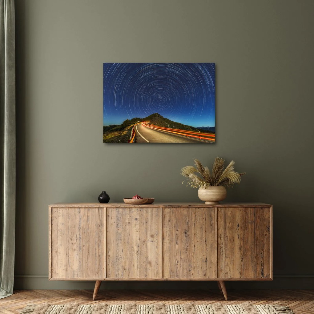Forgó csillagok képe (70x50 cm)