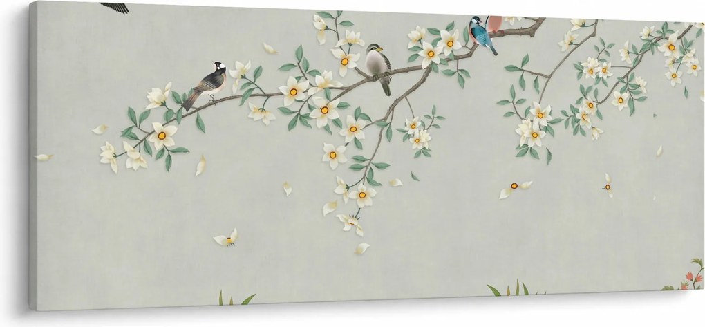Kép - madárleszállás (120x50 cm)