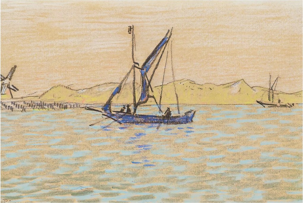 Flizelin fotótapéta Flizelin Design Tenger nyugalom 104x70 Ragasztó