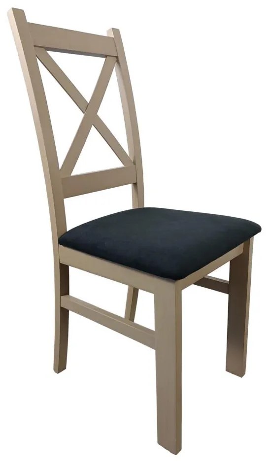 Étkezőszék NATE Sonoma tölgy/fekete