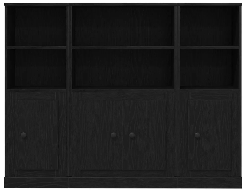 Fekete tölgy magasszekrény 132x35,5x103,5 cm Ellenálló anyagból