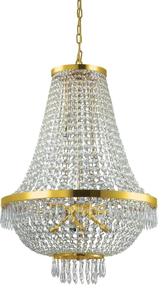 IDEAL LUX 114743 Kristály Függesztett Lámpa G9 IP20