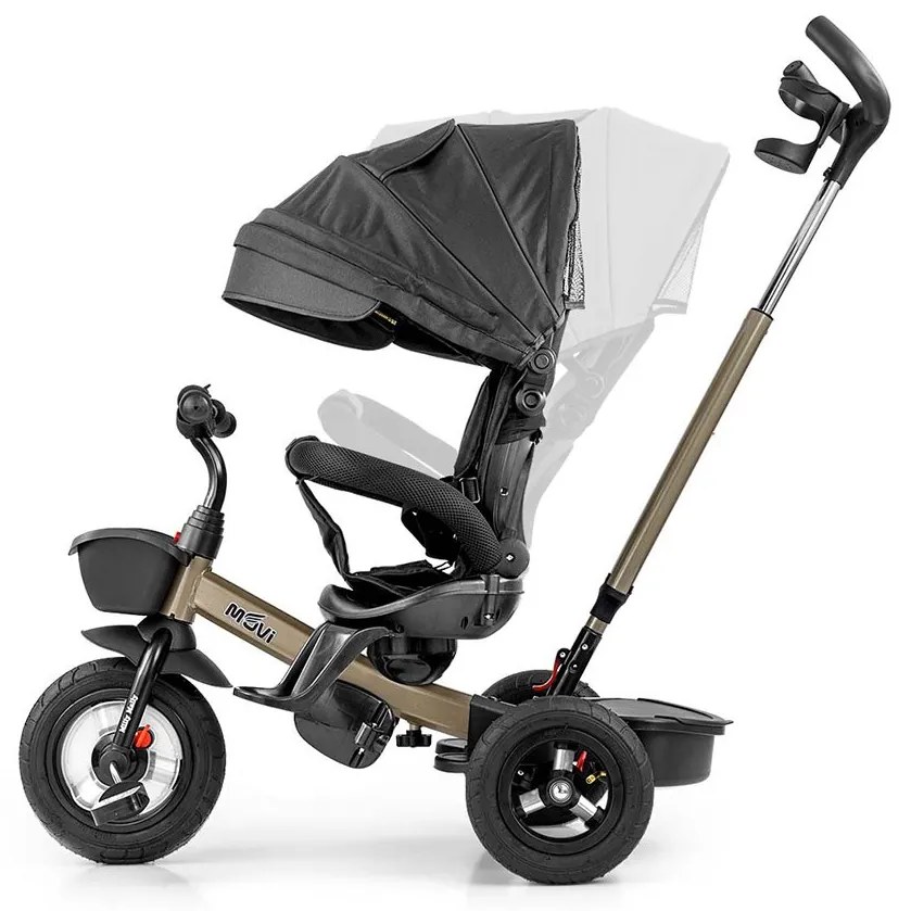 Gyerek háromkerekű bicikli Milly Mally Movi gold