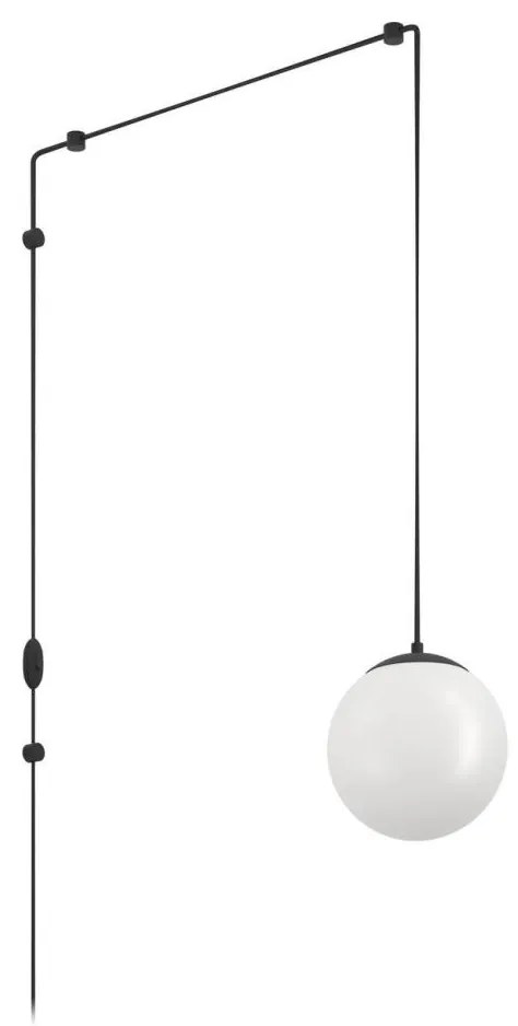 Eglo 900977 - Csillár zsinóron RONDO 1xE27/40W/230V