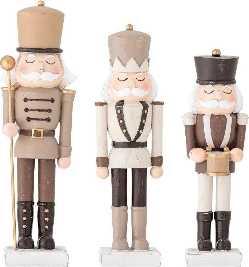 Poligyanta karácsonyi figura készlet 3 db-os (magasság 27 cm) Darryl – Bloomingville