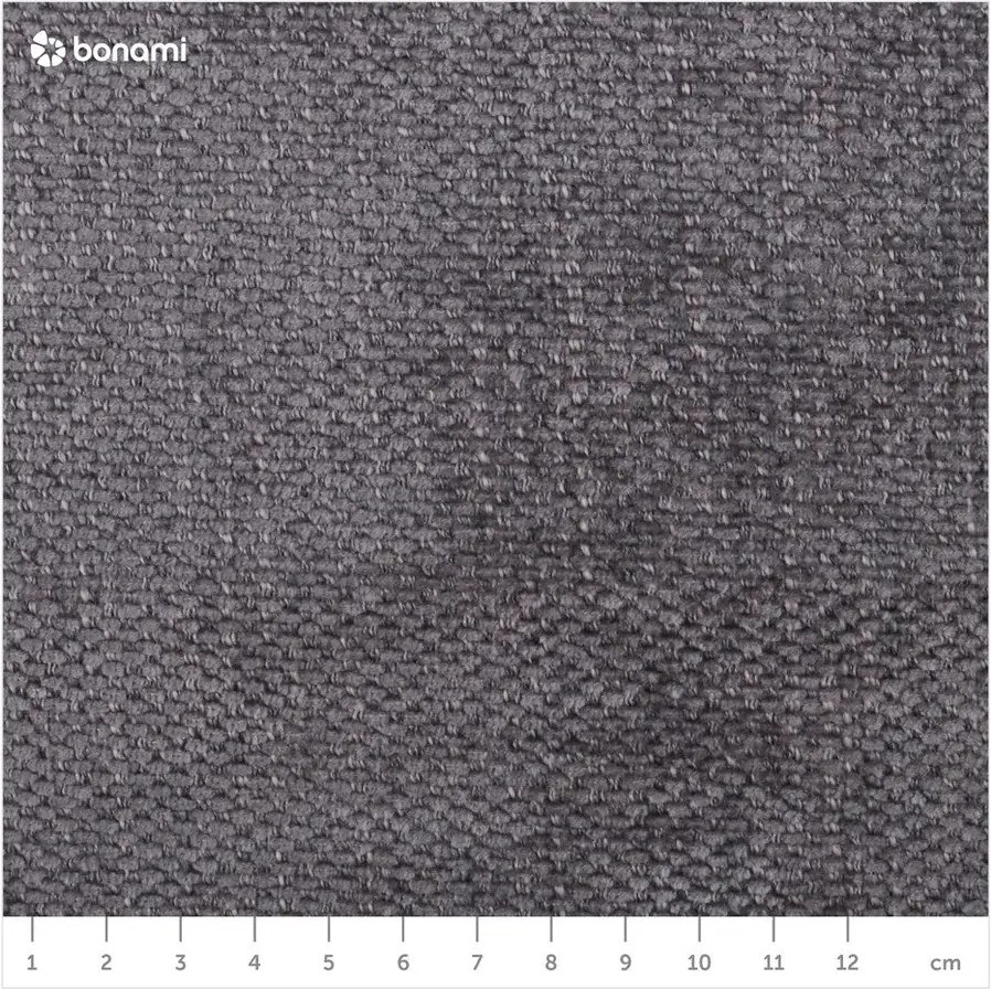 Sötétszürke kinyitható sarokkanapé (variálható) Monaco – Bobochic Paris