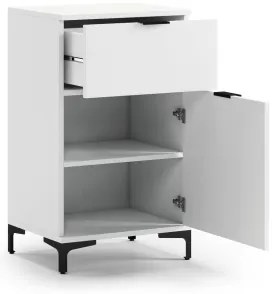 LORA fehér szekrény fiókkal