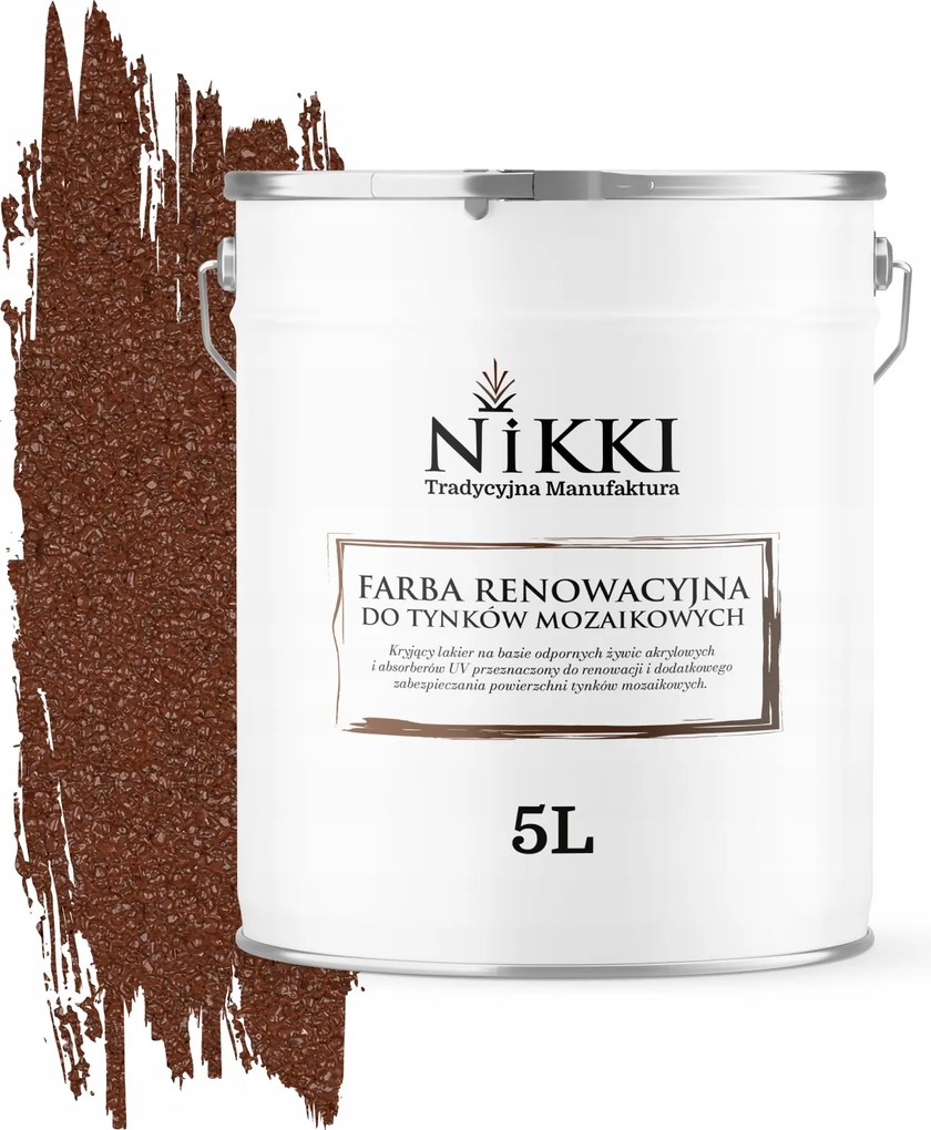 Mozaik vakolatfesték Felújító 5L Gyors Felújítás Tégla RAL8004