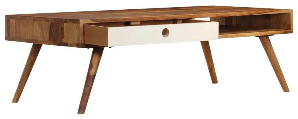 Tömör kelet-indiai rózsafa dohányzóasztal 110 x 50 x 35 cm