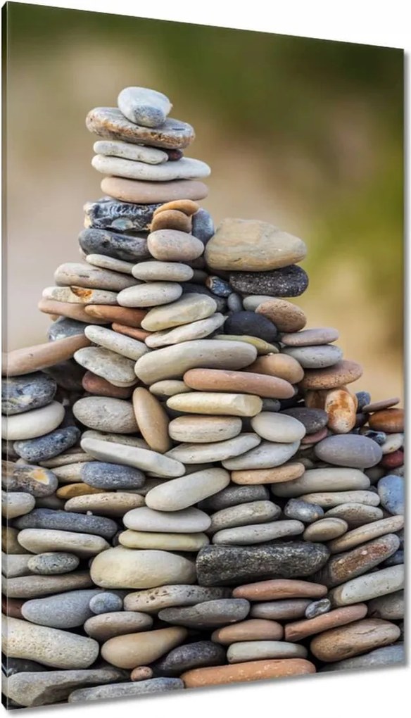 Vászonkép 80x120 Feng Shui Kövek Kő