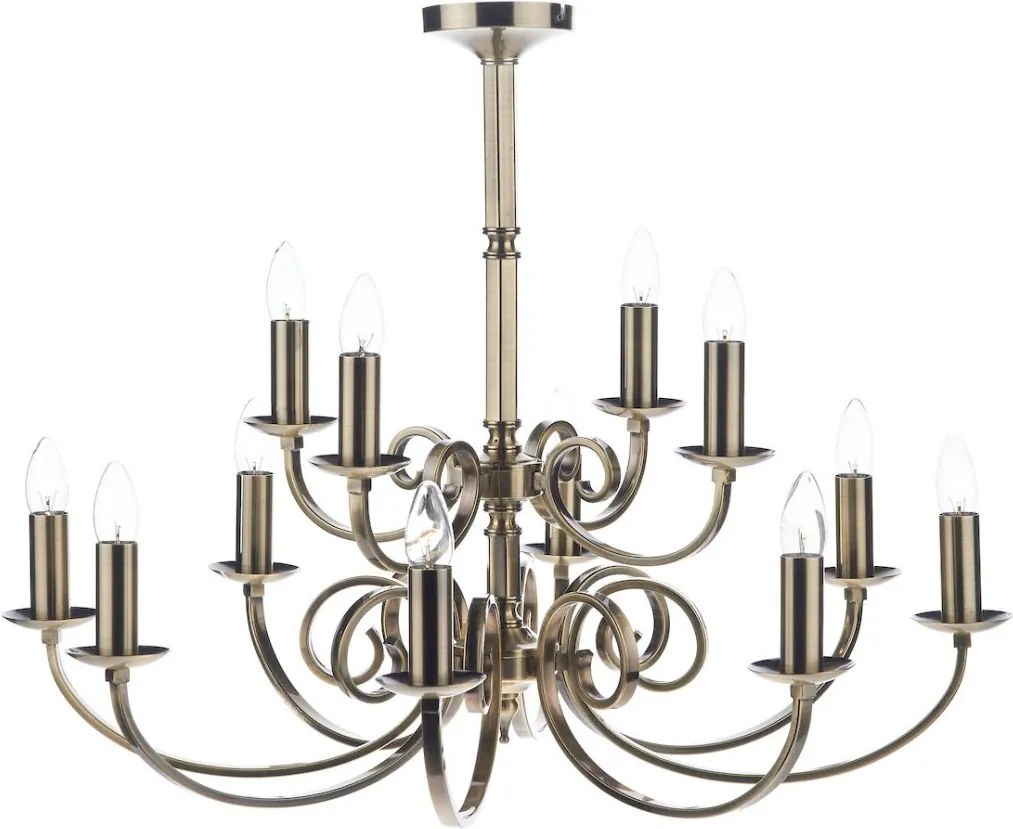 Dar Lighting MURRAY MUR1275 Csillár 12x40W/E14