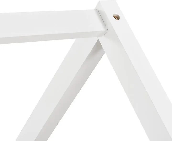 Gyermekágy házikó 80×160 cm ágyrács és korlát