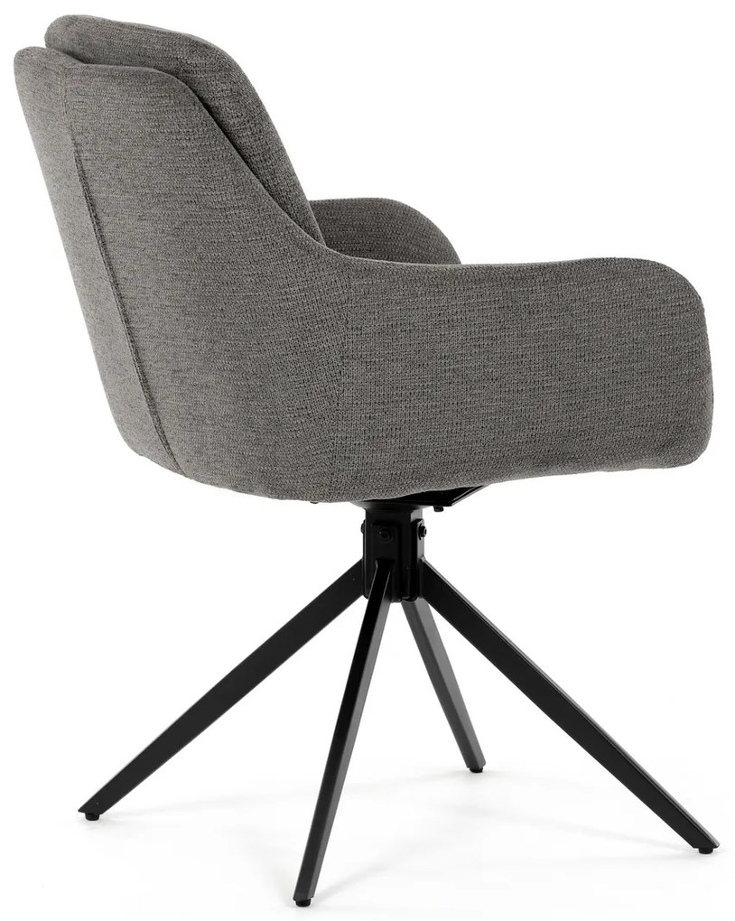 Étkezőszék-készlet visszahúzható mechanizmussalDCH-P3174 GREY2, 2 db