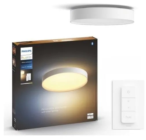 Philips Philips - LED Dimmelhető mennyezeti lámpa Hue ENRAVE XL LED/48W/230V fehér + távirányító P4666