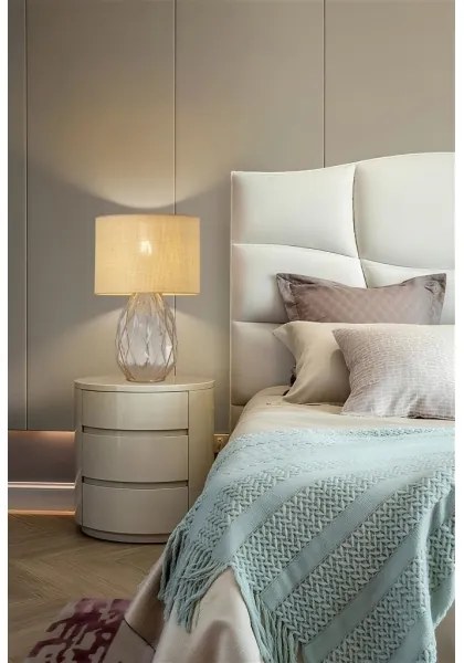 Searchlight EU54636CP - DIANE asztali lámpa 1xE27/40W/230V