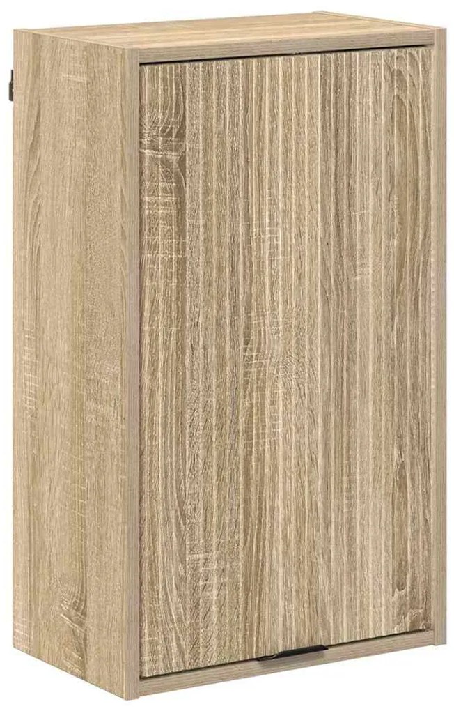 Fürdőszoba bútor szett fiókkal Sonoma tölgy Műanyag fa, fém