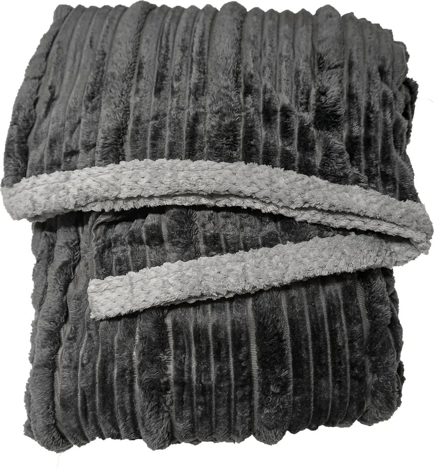 Meleg takaró Homa KERNA DARK GREY