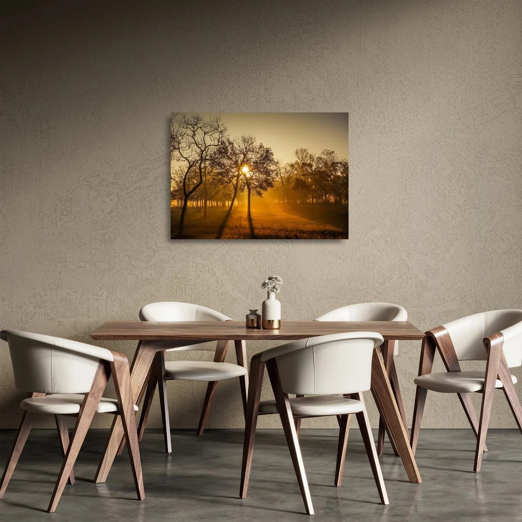 Kép - Napkelte (üvegen) (70x50 cm)